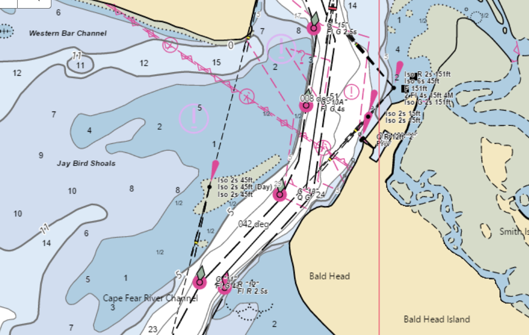 CAPE FEAR RIVER INLET