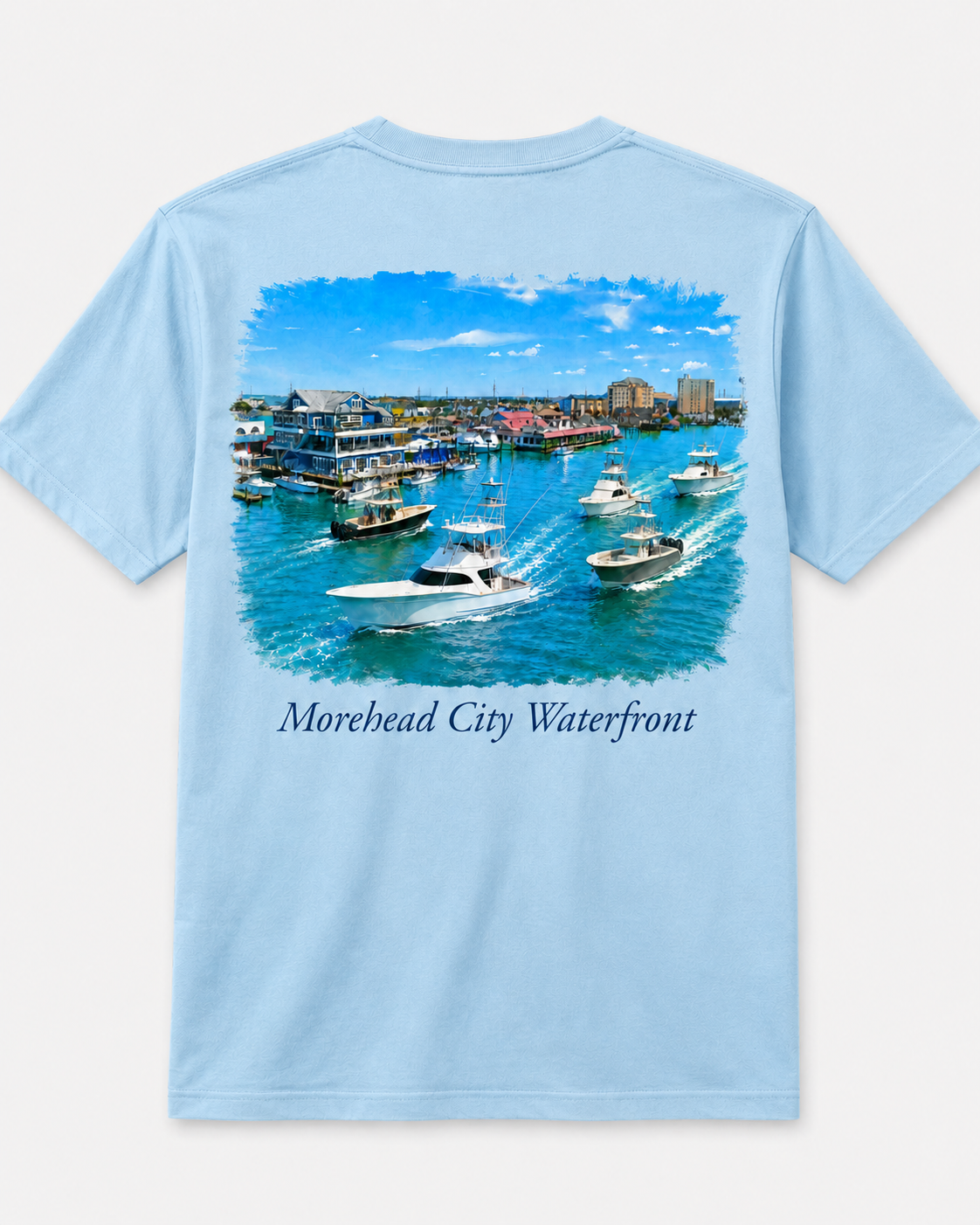MOREHEAD CITY WATERFRONT - T-shirts