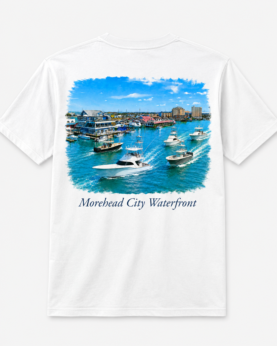 MOREHEAD CITY WATERFRONT - T-shirts