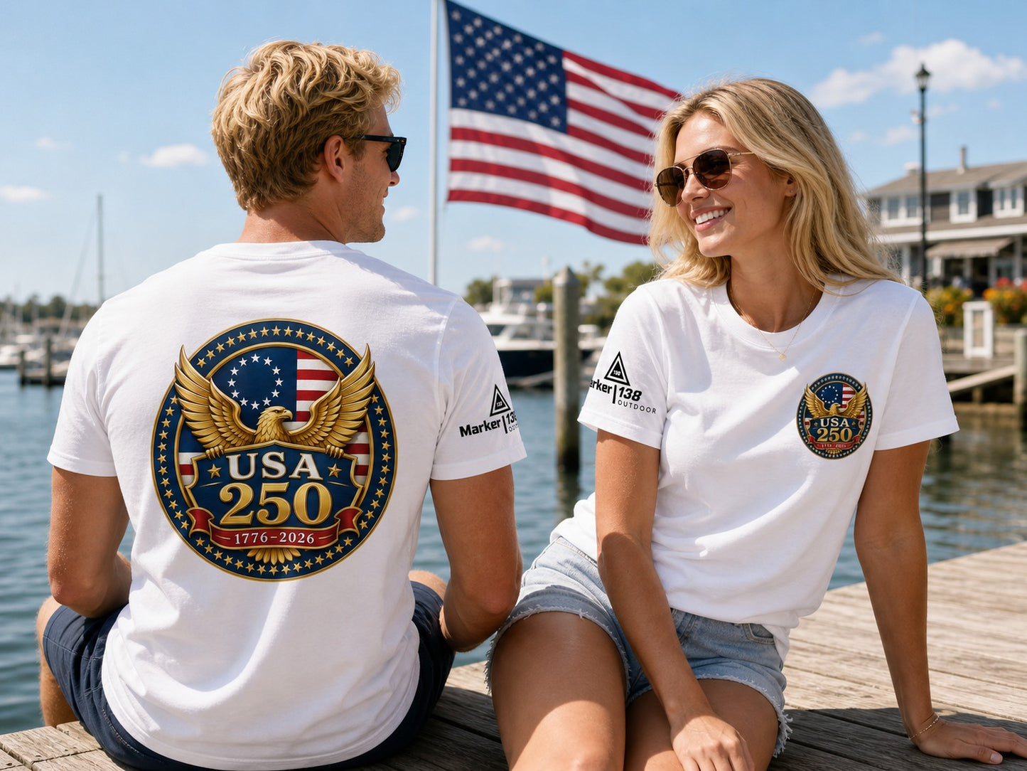 USA Eagle Blue Field