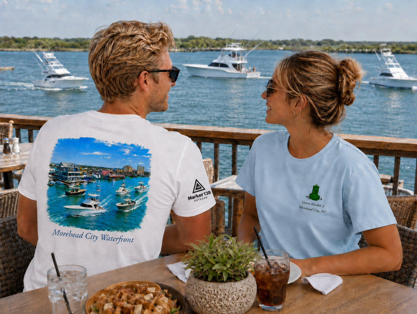 MOREHEAD CITY WATERFRONT - T-shirts